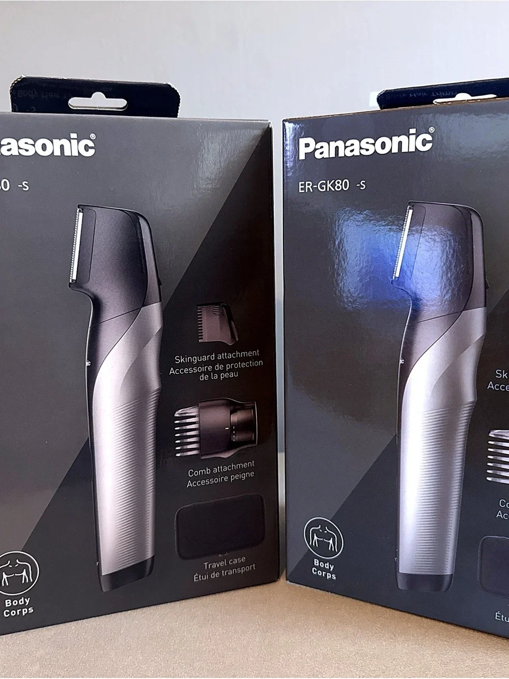 NWT Factory Sealed Panasonic ER-GK80-S Body Groomer Wet/Dry Trimmer